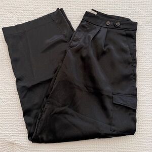 A New Day Black Cargo Dress Pants